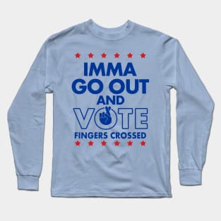 Election 2024 Vote Presidential Election Democrat Republican Independent Political Long Sleeve T-Shirt